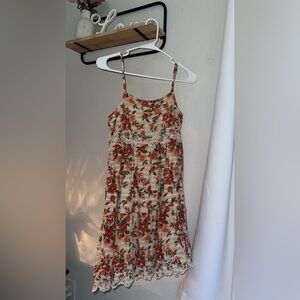 american eagle flowered dress